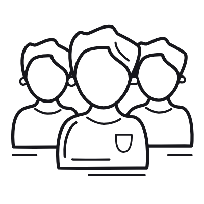 Group, Animated Icon, Outline