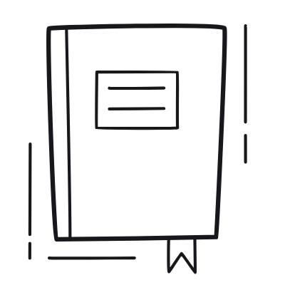 Book, Animated Icon, Outline