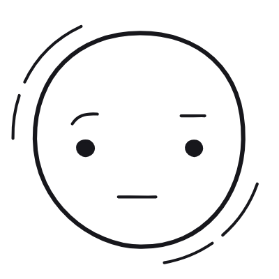 Skeptic, Animated Icon, Outline