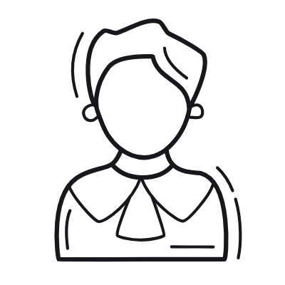 Man Lawyer, Animated Icon, Outline