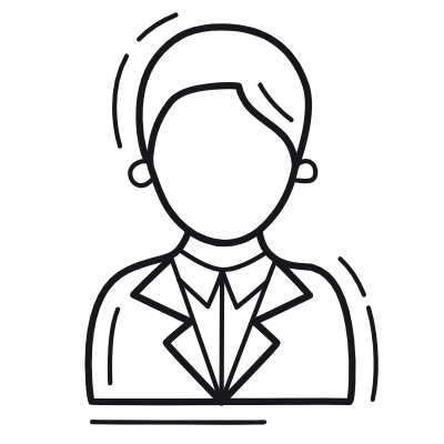 Man Elegant, Animated Icon, Outline
