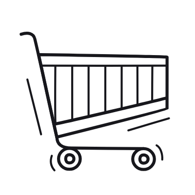 Trolley, Animated Icon, Outline