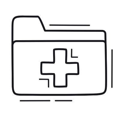 Folder Plus, Animated Icon, Outline