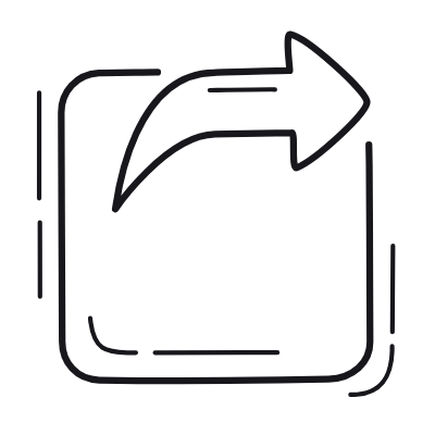 Share, Animated Icon, Outline