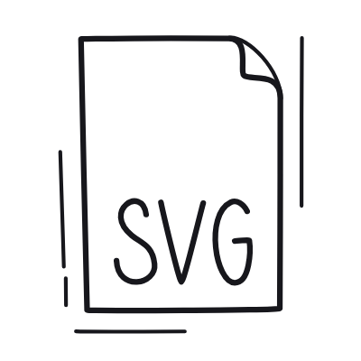 File SVG, Animated Icon, Outline