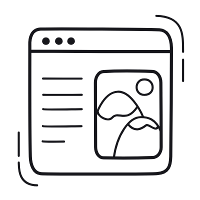 Web Design, Animated Icon, Outline