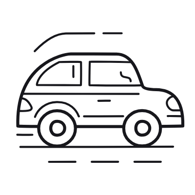 Beetle, Animated Icon, Outline