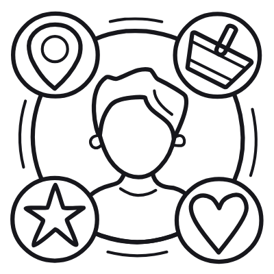 Avatar Insights, Animated Icon, Outline