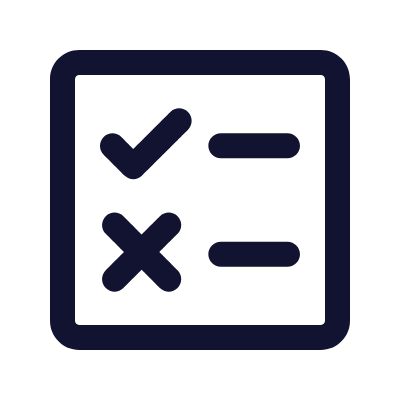 Rules, Animated Icon, Outline