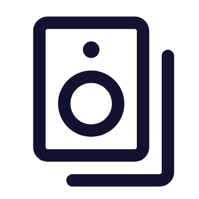 Speakers, Animated Icon, Outline