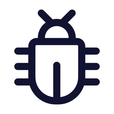 Bug Pest, Animated Icon, Outline