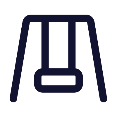 Swing, Animated Icon, Outline