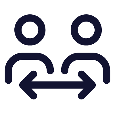 Distance, Animated Icon, Outline