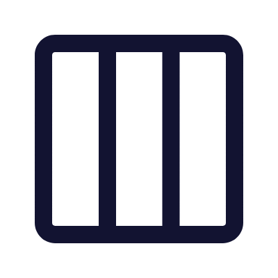 Grid Columns, Animated Icon, Outline