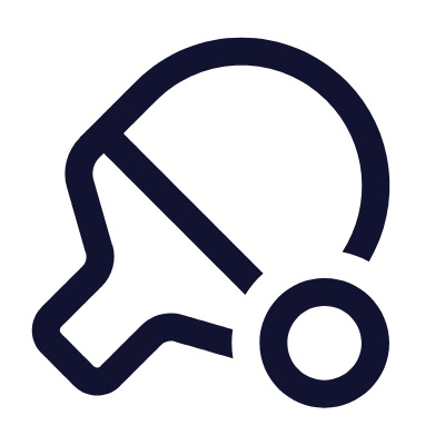 Table Tennis, Animated Icon, Outline