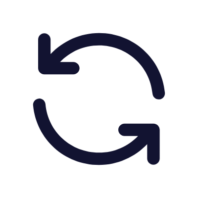 Refresh, Animated Icon, Outline