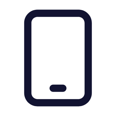 Smartphone, Animated Icon, Outline