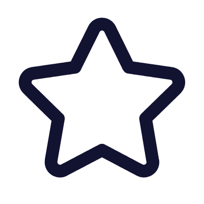 Star, Animated Icon, Outline