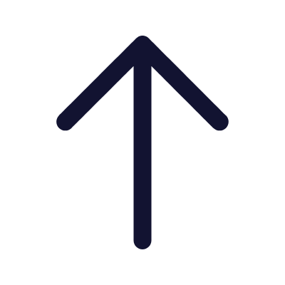 Arrow Up, Animated Icon, Outline