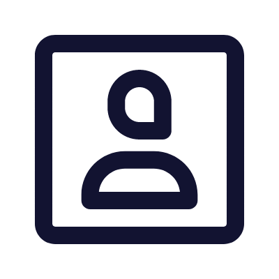 Contact List, Animated Icon, Outline