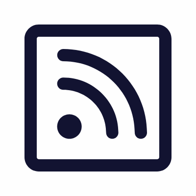 RSS Feed, Animated Icon, Outline
