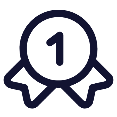Badge First, Animated Icon, Outline