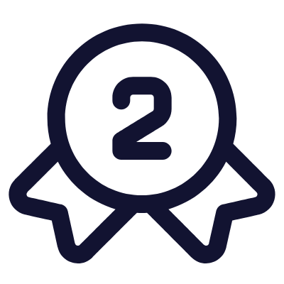 Badge Second, Animated Icon, Outline