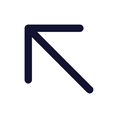 Arrow Up Left, Animated Icon, Outline
