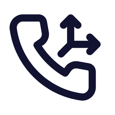 Phone Split, Animated Icon, Outline