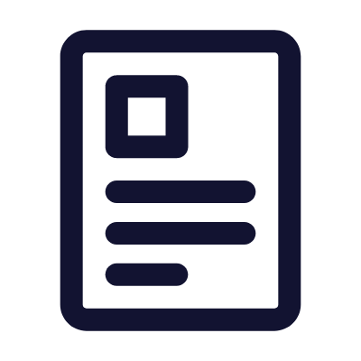 Article, Animated Icon, Outline