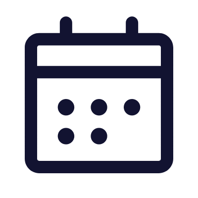 Calendar, Animated Icon, Outline