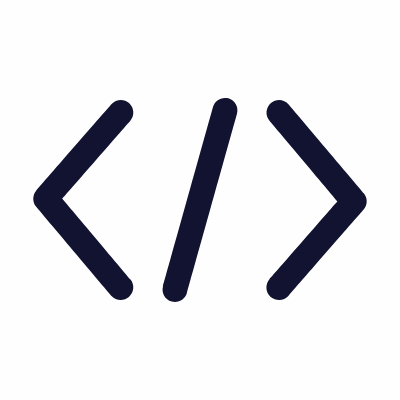 Code, Animated Icon, Outline
