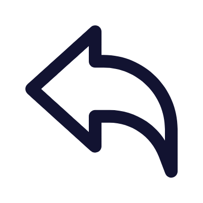 Reply, Animated Icon, Outline