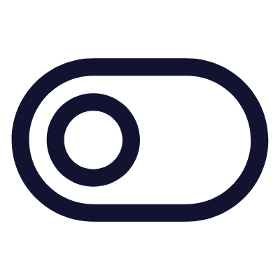 Toggle Left, Animated Icon, Outline