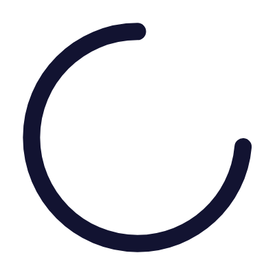 Loader Circle, Animated Icon, Outline