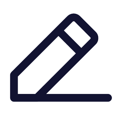 Edit, Animated Icon, Outline