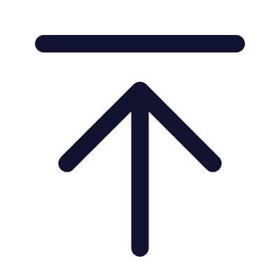Arrow Up Line, Animated Icon, Outline