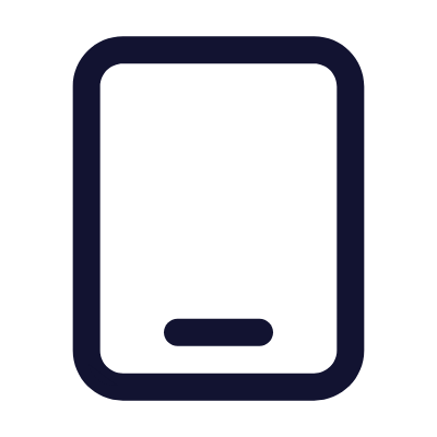 Tablet, Animated Icon, Outline