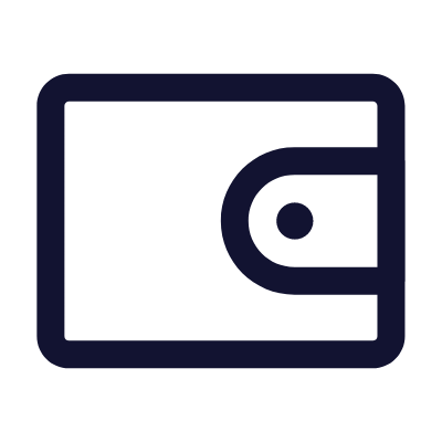Wallet, Animated Icon, Outline