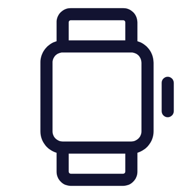 Smartwatch, Animated Icon, Outline