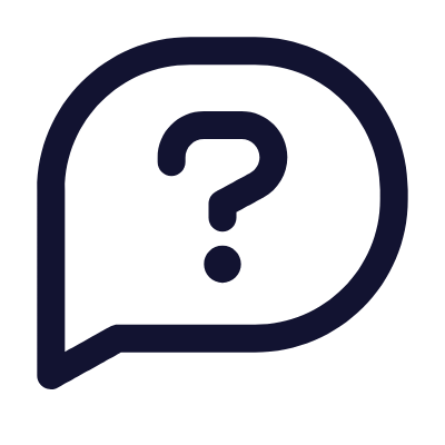 Chat Question, Animated Icon, Outline