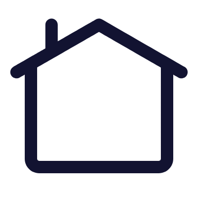 Home Chimney, Animated Icon, Outline