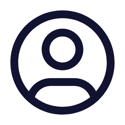 Avatar Circle, Animated Icon, Outline