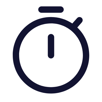 Timer, Animated Icon, Outline