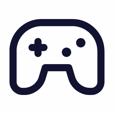 Gamepad, Animated Icon, Outline