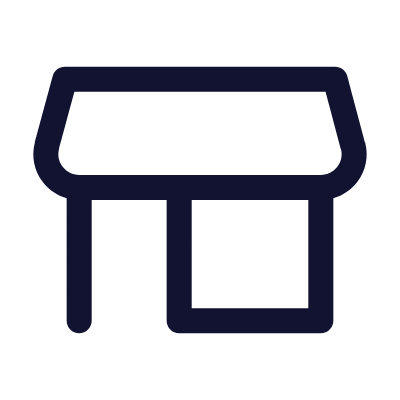 Store, Animated Icon, Outline