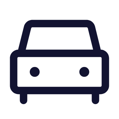 Car, Animated Icon, Outline