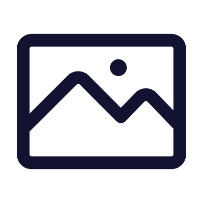 Image Mountain, Animated Icon, Outline