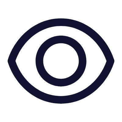 Eye, Animated Icon, Outline