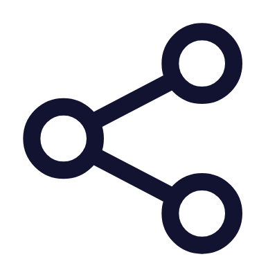 Share, Animated Icon, Outline